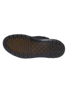 Sapato Mule Dr. Martens Brookline preto para mulher.