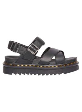 Sandálias Dr. Martens Voss II preto para mulher.