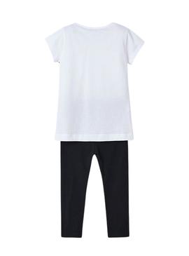 Conjunto Mayoral legging e camiseta estampado menina