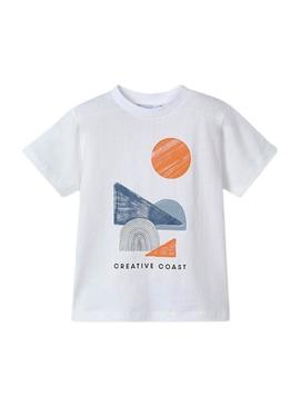 Conjunto Mayoral 3 peças criativo coral para menino