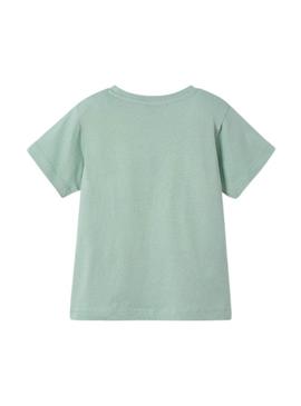 Conjunto Mayoral 3 peças tartaruga verde para menino.