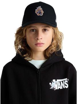 Moletom Vans Super preto para menina.
