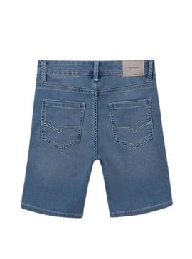 Bermuda  Mayoral soft azul médio menino