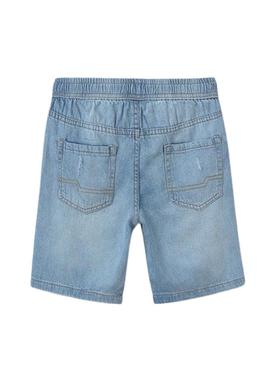 Bermuda Mayoral denim rasgada para menino