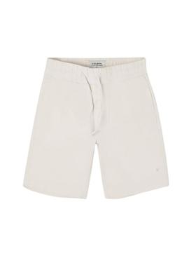 Bermudas Silbon Jogger branco para homem