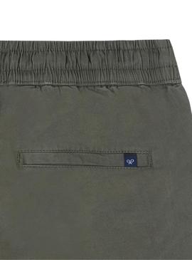 Bermudas Silbon Jogger verde para homem.