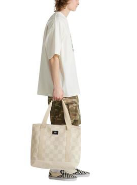 Bolsa Vans Pergs bege para homem e mulher.