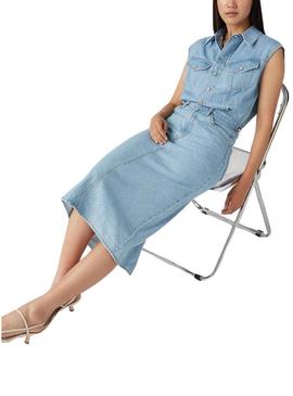 Vestido de ganga icônico Levi's para mulher