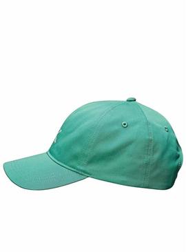  Boné Calvin Klein Jeans Monograma verde para meninos e meninas.