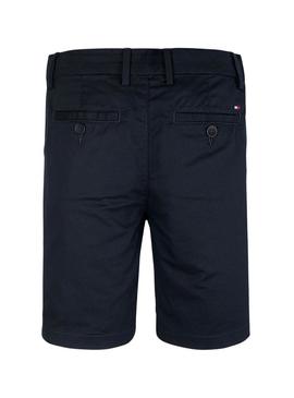 Bermudas Tommy Hilfiger 1985 azul marinho chinês.