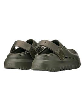 Tamancos UGG Peakmod verde para homens