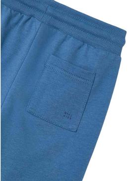 Calça esportiva Mayoral básica azul da  para menino.