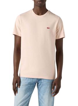 Camisa Levis Original Housemark rosa para homem.