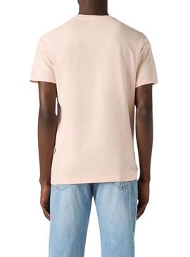 Camisa Levis Original Housemark rosa para homem.