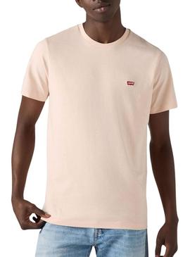 Camisa Levis Original Housemark rosa para homem.