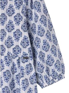 Vestido Pepe Jeans Sophie azul para menina