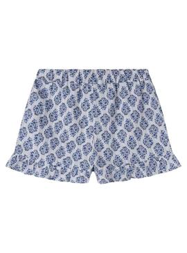 Shorts Pepe Jeans Sophie azul para menina.