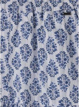 Shorts Pepe Jeans Sophie azul para menina.