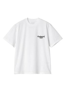 Camiseta Carhartt Button branca para mulher