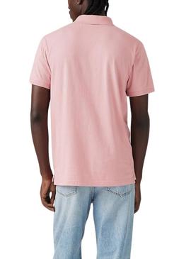 Polo Levis Housemark rosa para homem