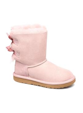 Botas UGG Bailey Bow II Rosa Menina