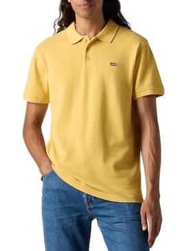 Polo Levis Housemark amarelo para homem