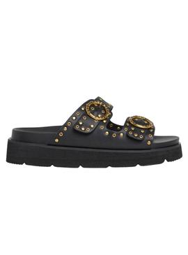 Sandálias Pepe Jeans Pola preto para mulher.