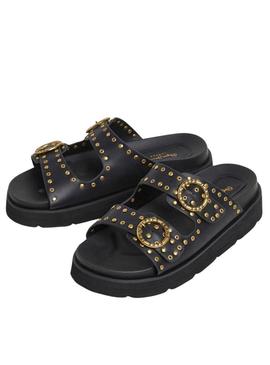 Sandálias Pepe Jeans Pola preto para mulher.