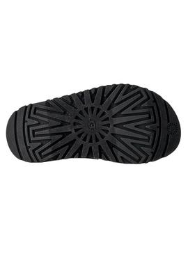 Sandálias UGG GoldenGlow Slide preto para menino e menina