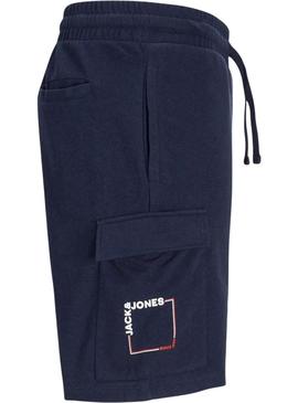 Bermudas Jack and Jones Stkane azul marino para o homem