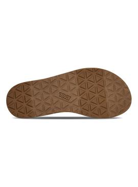 Sandálias TEVA Original Universal Geo multicolor para mulher.