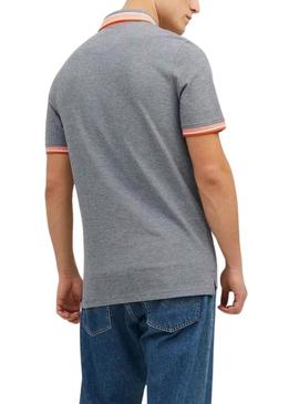 Polo Jack and Jones em jaspeado para homem.