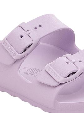 Sandálias Birkenstock Arizona EVA rosa menina