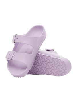 Sandálias Birkenstock Arizona EVA rosa menina