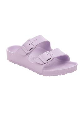 Sandálias Birkenstock Arizona EVA rosa menina
