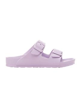 Sandálias Birkenstock Arizona EVA rosa menina
