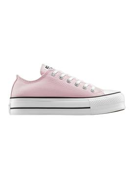 Sneaker Converse Chuck Taylor All Star Low Plataforma rosa
