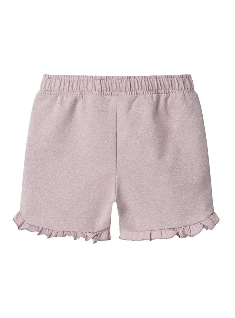  Shorts Name It Friana rosa para menina