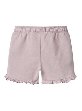  Shorts Name It Friana rosa para menina
