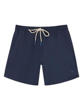  Fato de banho Silbon  Liso azul marino para homem