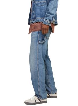 Calça jeans Jack and Jones Eddie Carpenter para homem.