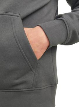 Moleton Jack and Jones Vesterbro cinza para homem