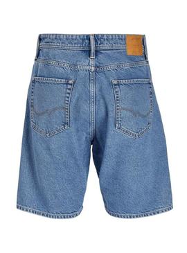 Bermudas Jack and Jones Tony denim azul para homem.