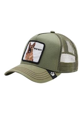 Boné Goorin Bros The Bad Boy verde para mulheres e homens