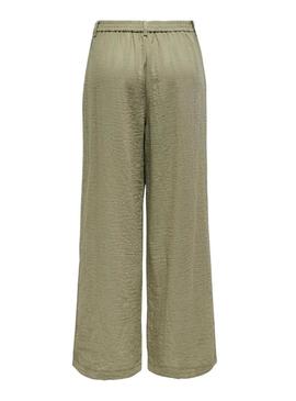 Calça Only Emmia verde para mulher