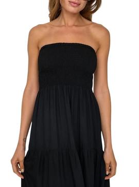 Vestido Only Zelina preto para mulher