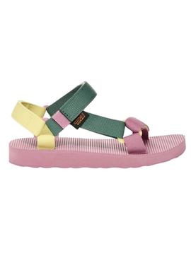 Sandálias Teva Original Universal multicoloridas para crianças.