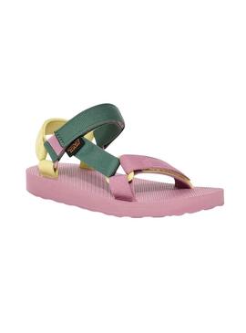 Sandálias Teva Original Universal multicoloridas para crianças.