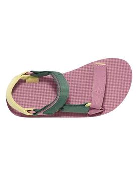 Sandálias Teva Original Universal multicoloridas para crianças.