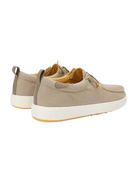 Sapatos Walkin Pitas Wallabi Biarritz bege para homem.